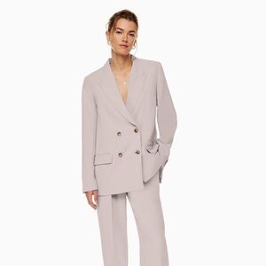 Aritzia Destiny Blazer (Size 4) (Purple Grey)
